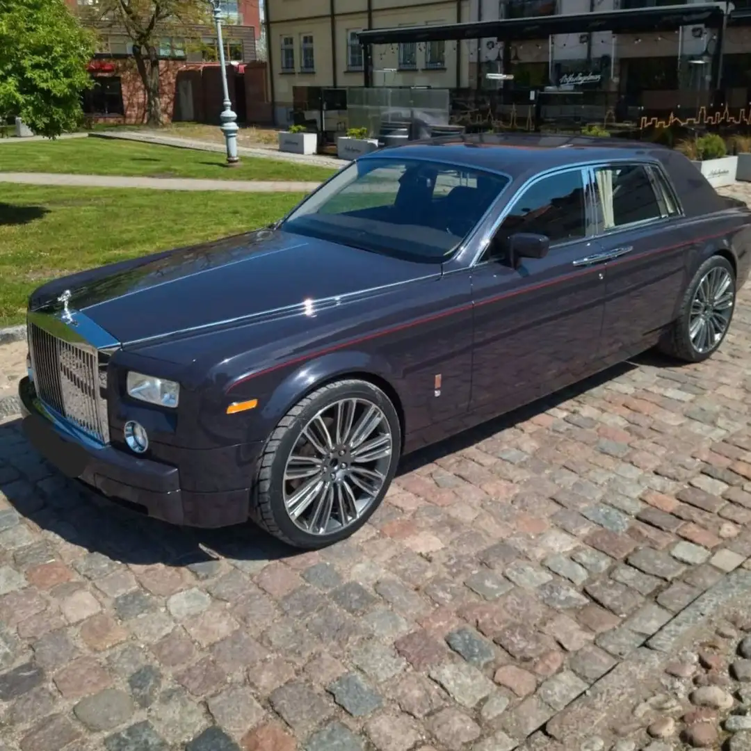 Rolls-Royce Phantom 6,7 V12-NAVI STERNEHIMMEL 24 ZOLL Modrá - 2