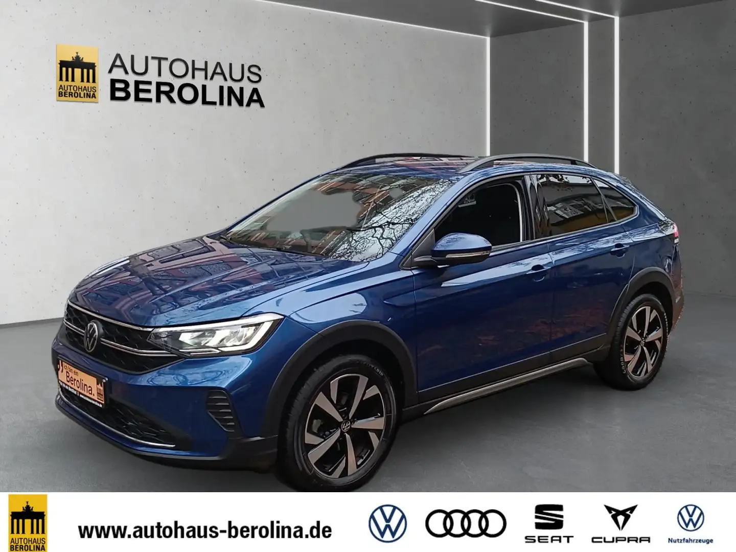 Volkswagen Taigo 1.0 TSI Life DSG *R-CAM*PDC*App-Connect* Blau - 2