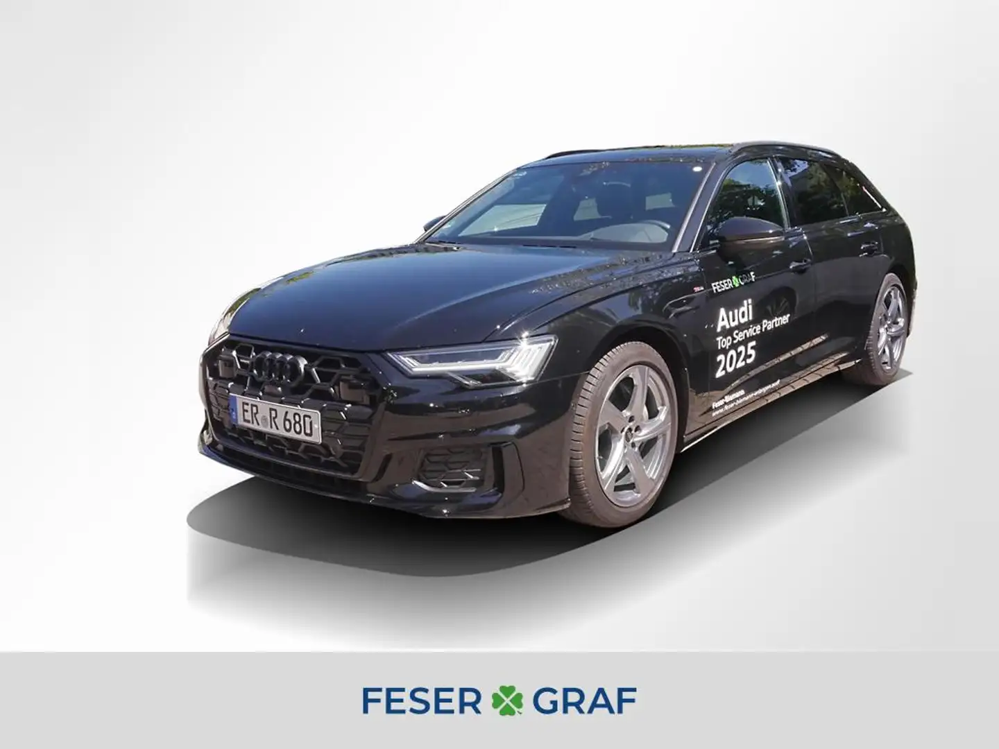 Audi A6 Avant 50 TDI qu. 2x S line AHK Matrix Pano Schwarz - 1