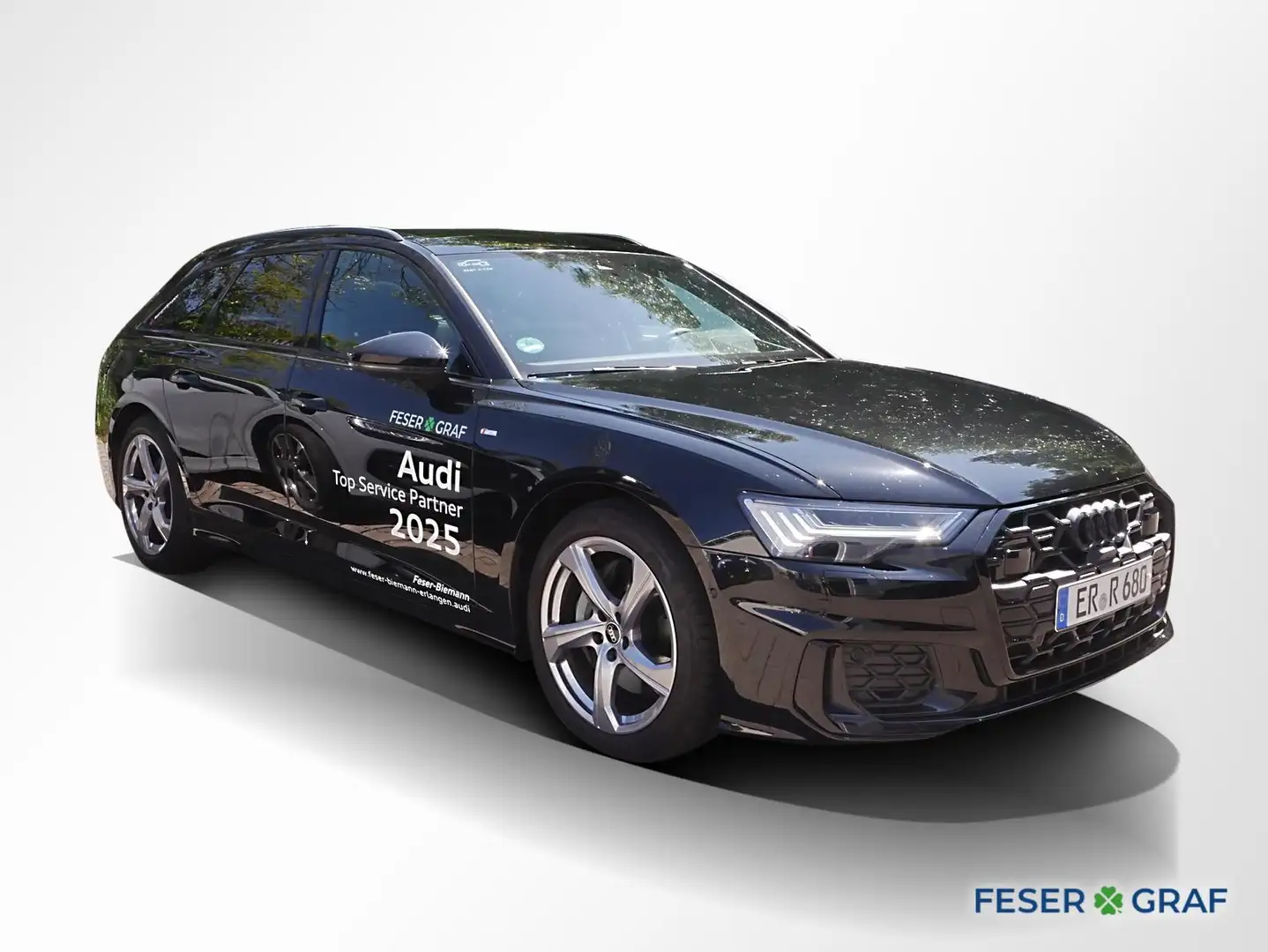 Audi A6 Avant 50 TDI qu. 2x S line AHK B&O Matrix Pano Schwarz - 2