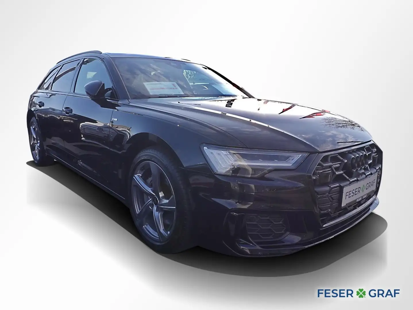 Audi A6 Avant 50TDI qu. 2x S line AHK B&O Matrix Pano Schwarz - 2