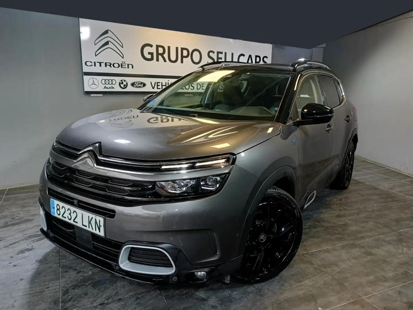 Citroen C5 Aircross Hybrid Shine EAT8 Gris - 2