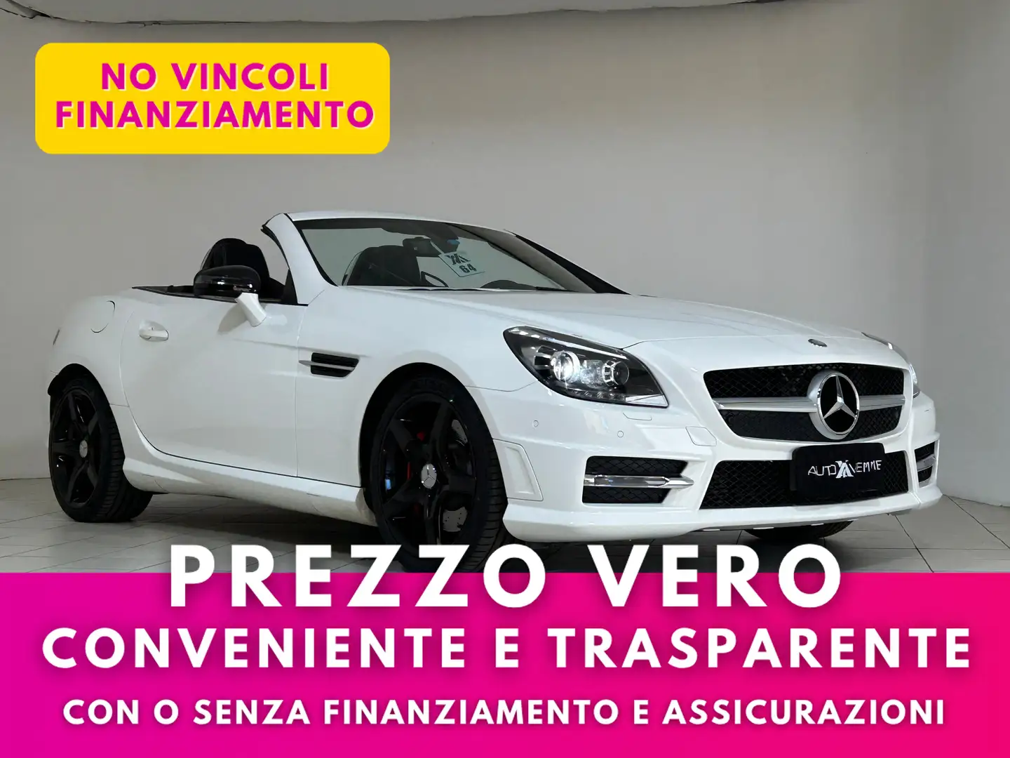 Mercedes-Benz SLK 250 Premium 204cv + Sedili riscaldabili Blanc - 1