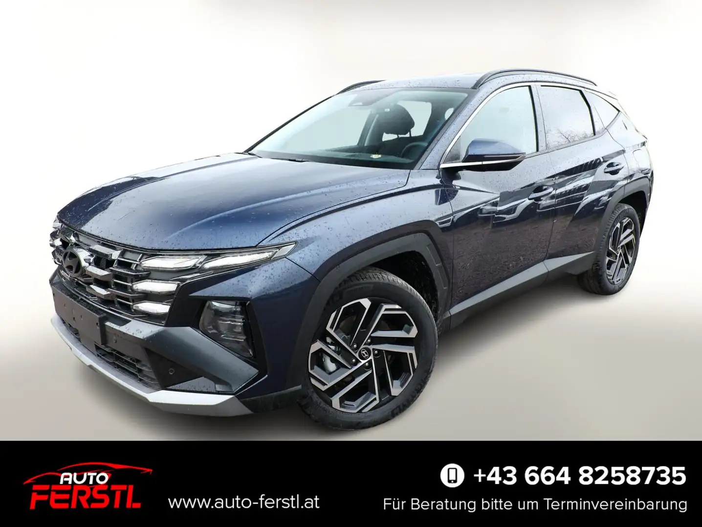 Hyundai TUCSON HEV 4WD 19Z Krell HUD Matrix el.HK 3ZKlim 158 k... Blau - 1