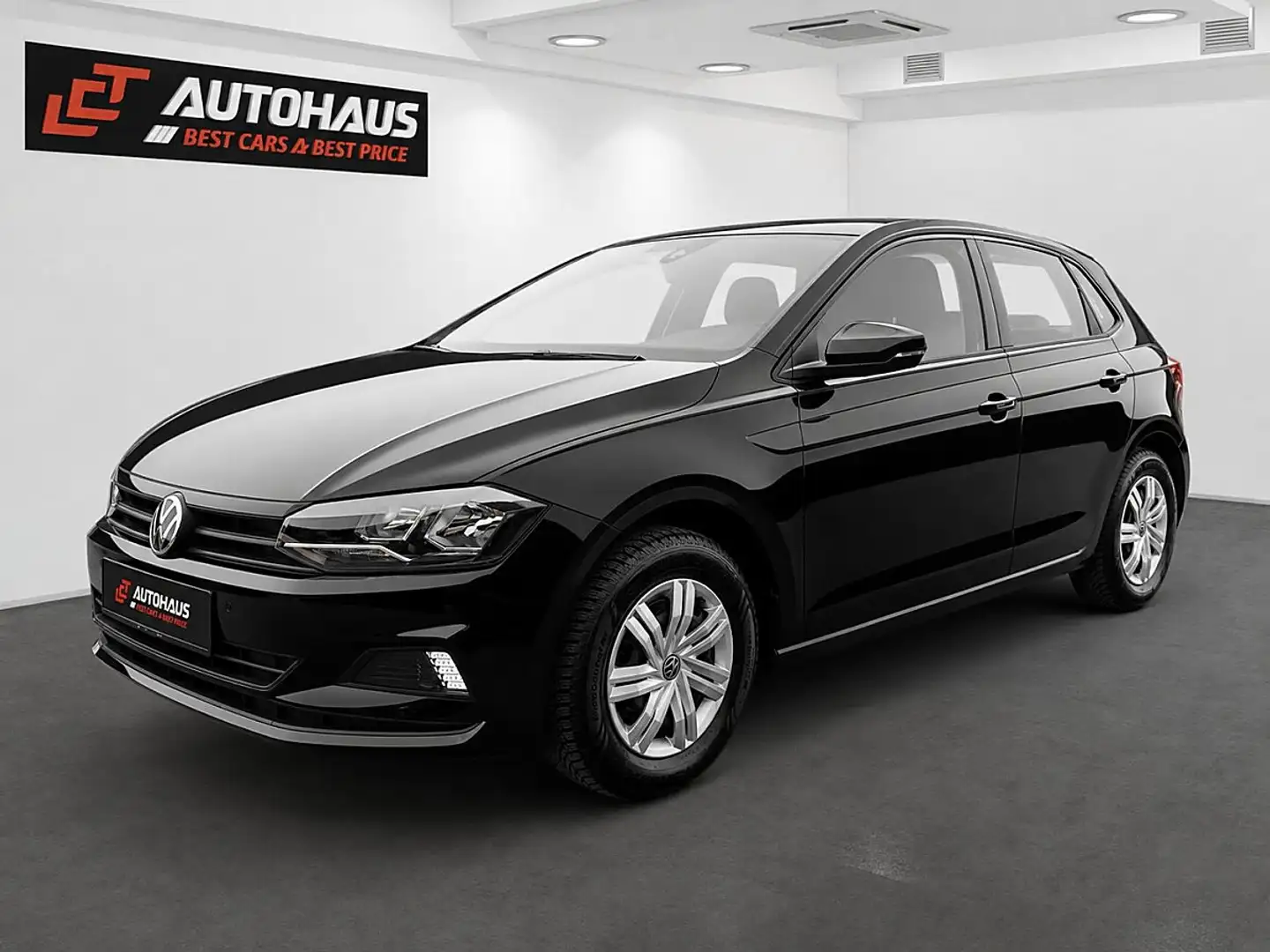 Volkswagen Polo 1,0 | 1.BESITZ | PICKERL BIS 05/2027 | Schwarz - 1
