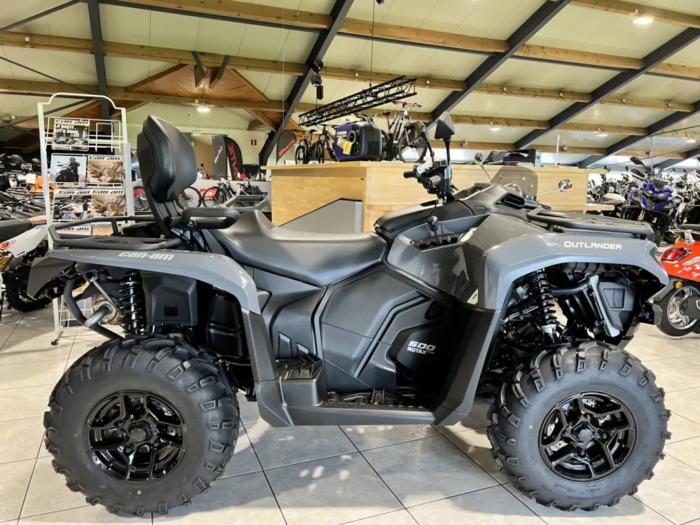 Can-Am Outlander Max 500 DPS ABS T3B Gris - 1