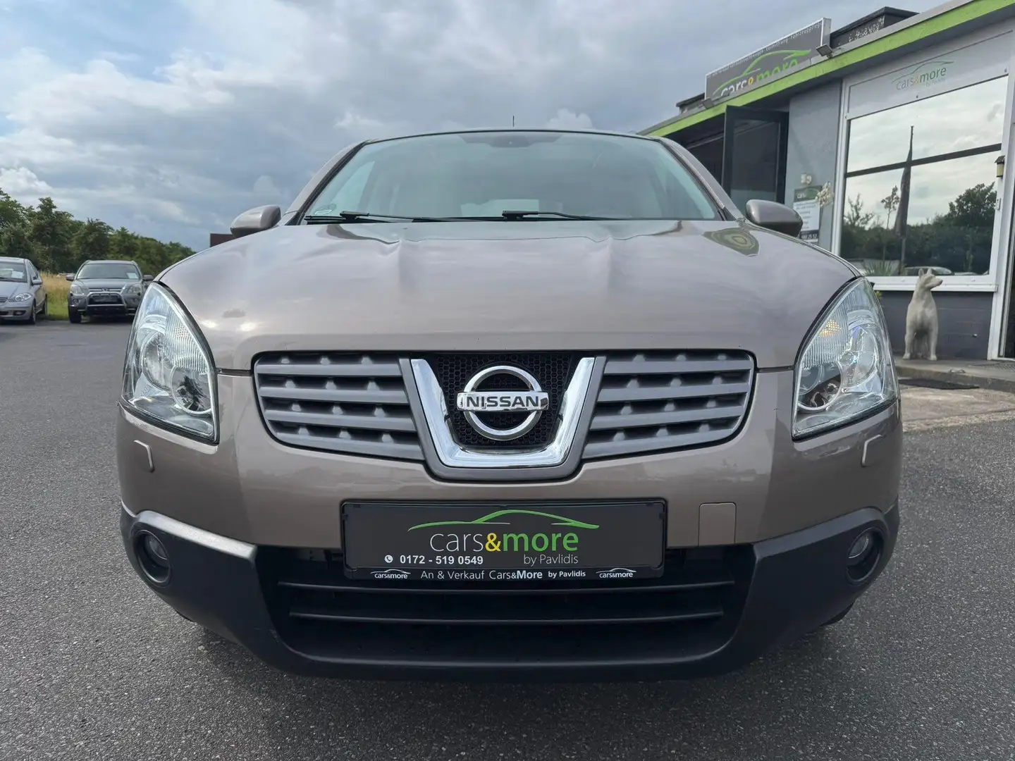 Nissan Qashqai Tekna-Leder-Klimaautoma-Panorama-Rückfahrkamera Beige - 2