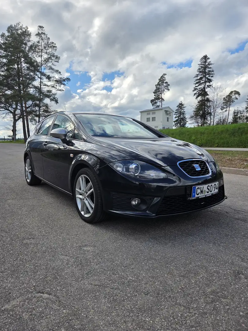 SEAT Leon 2.0 TDI FR 140ps Tüv 04/27 Czarny - 1