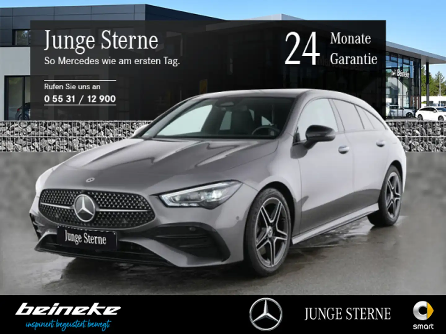 Mercedes-Benz CLA 200 CLA 200 SB AMG Premium Night Multib Kamera Ambi Gris - 1