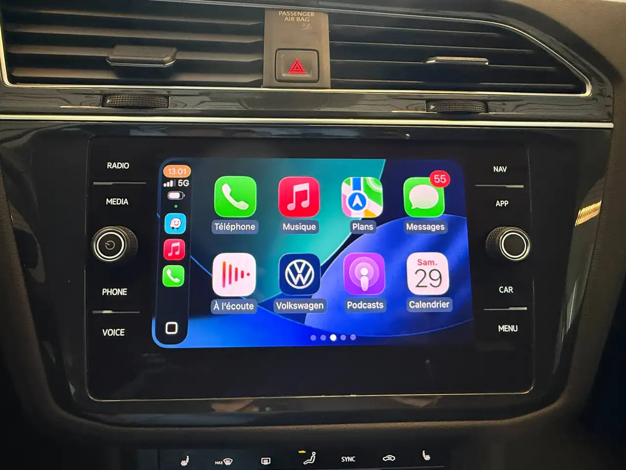 Volkswagen Tiguan eHybrid 1.4 OPF DSG (180 kW) camera360°*garantie12m, миниатюра 29