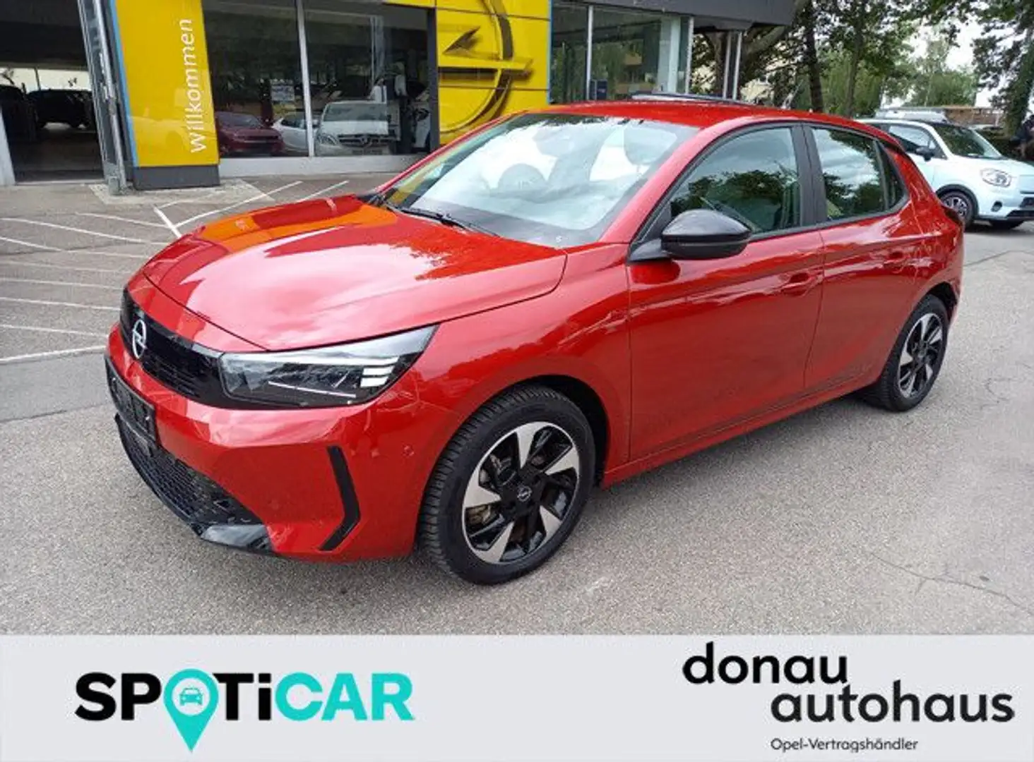 Opel Corsa e 11KW OBC Uni-Kabel Kamera Sitzhzg Rot - 1