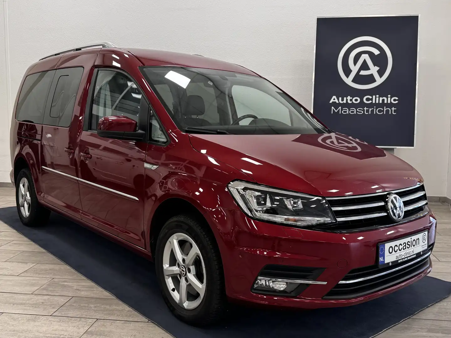 Volkswagen Caddy 1.4 TSI HIGHLINE DSG AUTOMAAT / 7-persoons / FULL Rouge - 1