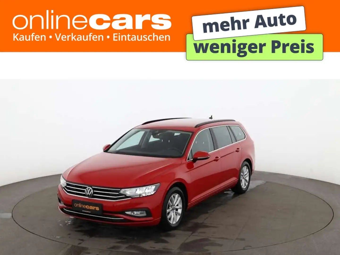 Volkswagen Passat Variant 2.0 TDI Business Aut LED RADAR NAV Rot - 1