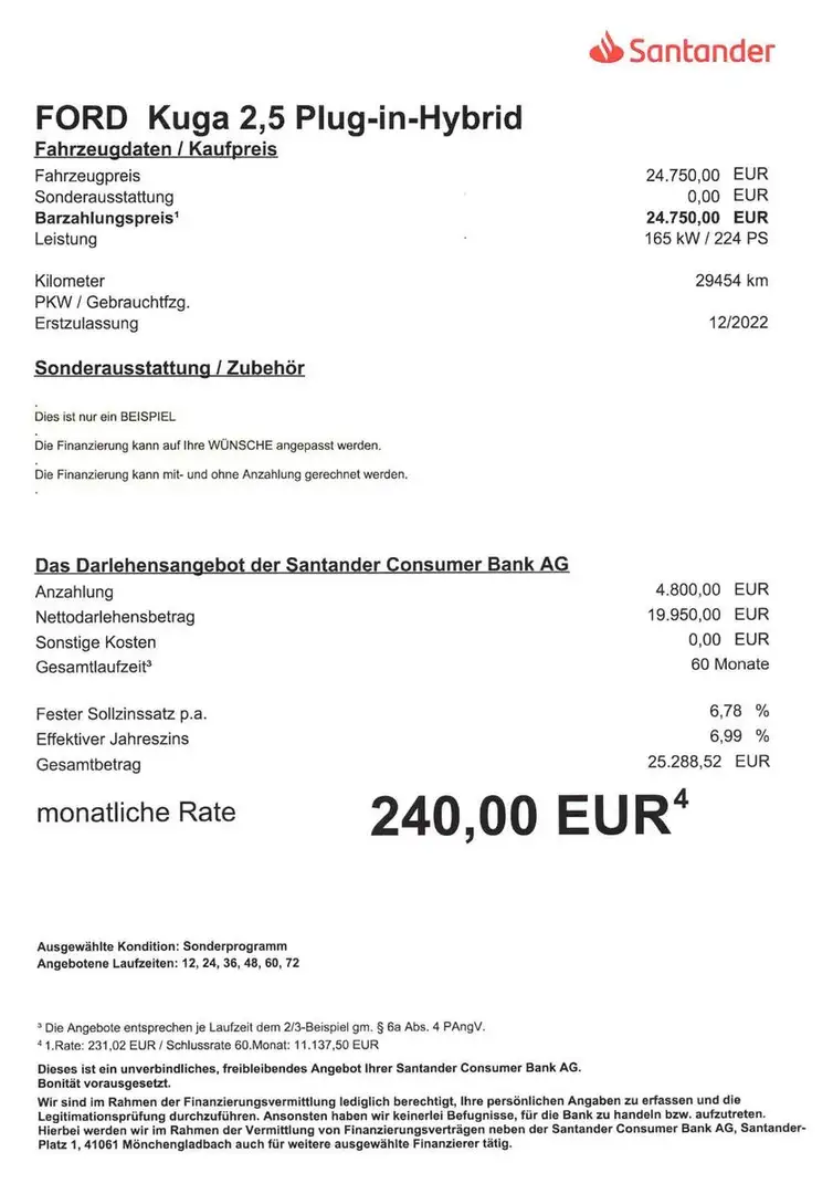 Ford Kuga 2,2 Plug-In Hybrid Titanium X AUT/AHK/NAV Zwart - 2