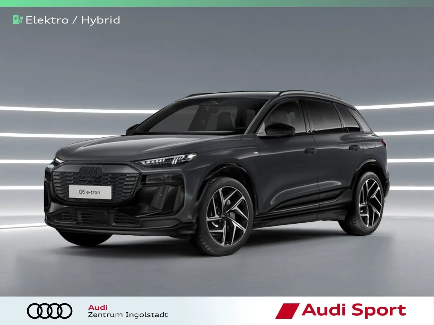Audi Q6 e-tron quattro AHK,PANO UPE 99.190,- Серый - 2