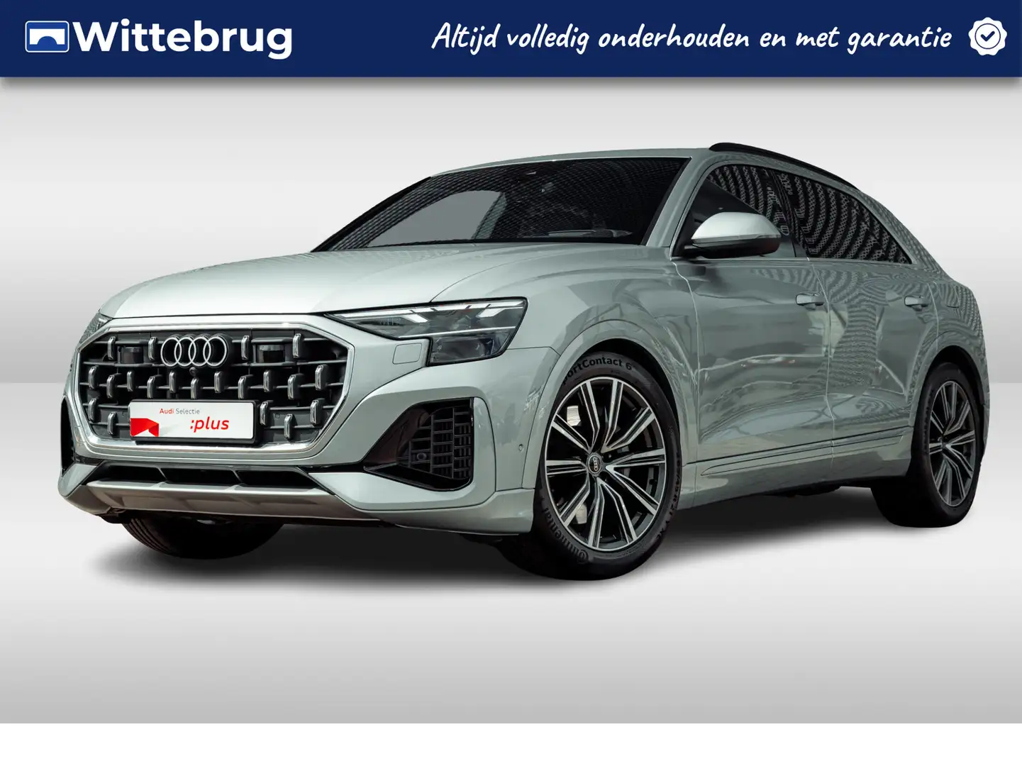 Audi Q8 55 TFSI e 394pk quattro Pro Line S | Vierwielbestu Plateado - 1