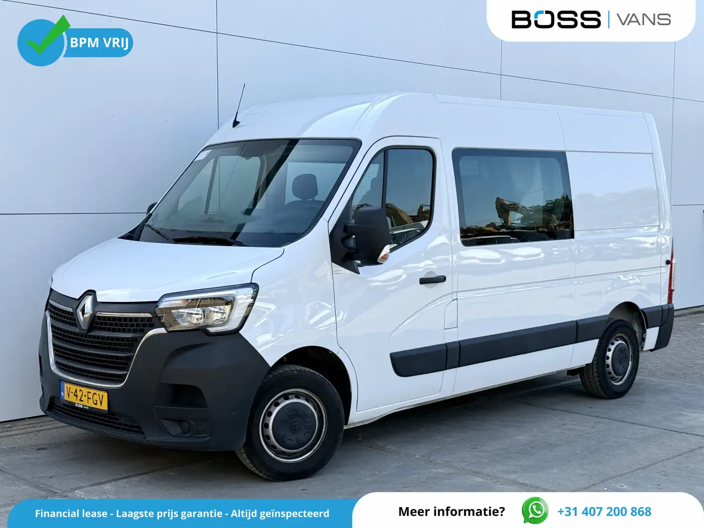 Renault Master T35 2.3 dCi 180PK **Fabrieksgrantie tot 04-2026** Blanc - 1