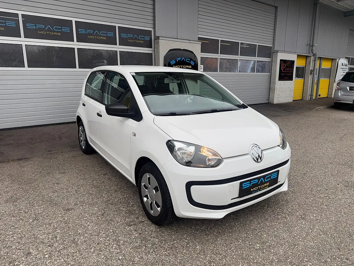 Volkswagen Up 1,0 take up! (Leichter Hagelschaden) Weiß - 1