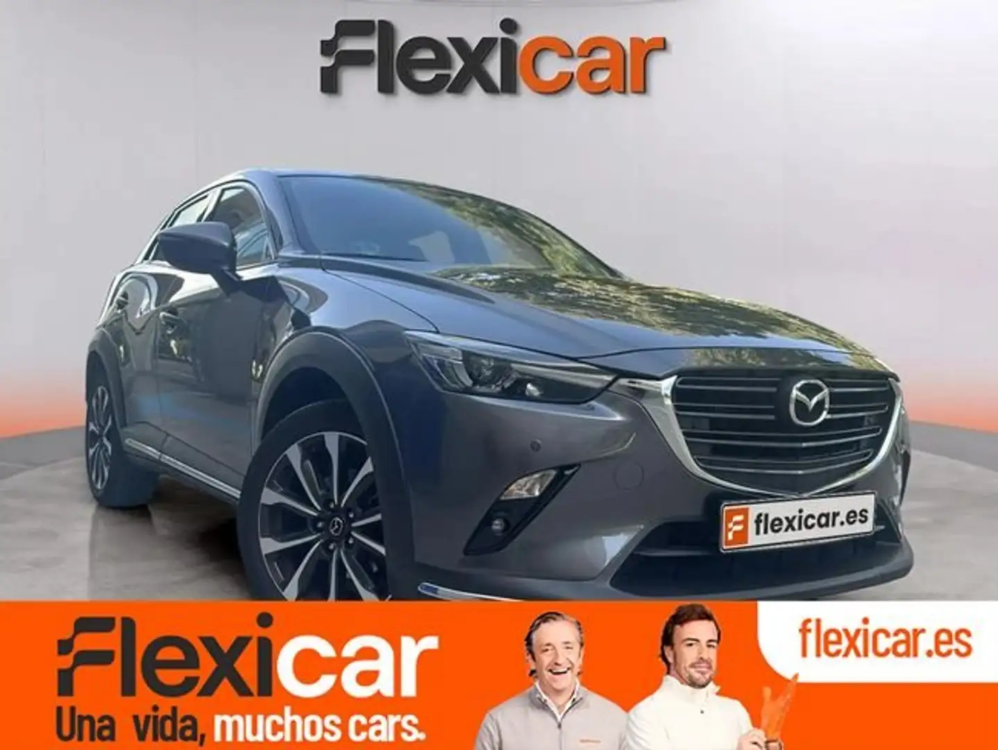Mazda CX-3 2.0 Skyactiv-G Evolution 2WD 89kW Gris - 1