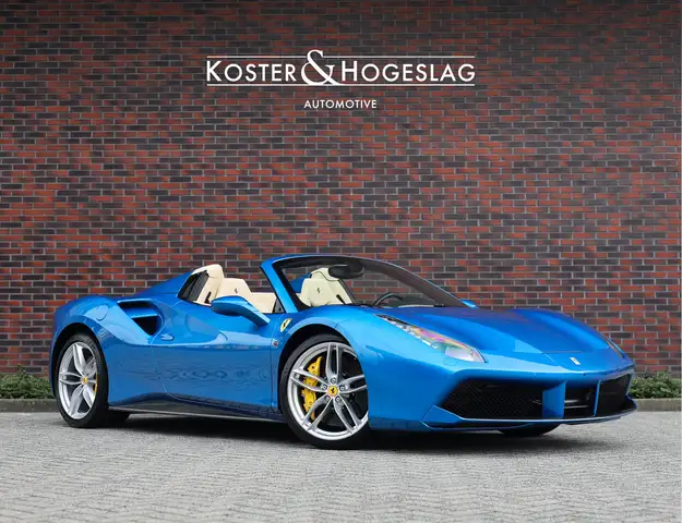 Ferrari 488 3.9 Spider HELE | Blu Corsa - Lift - JBL