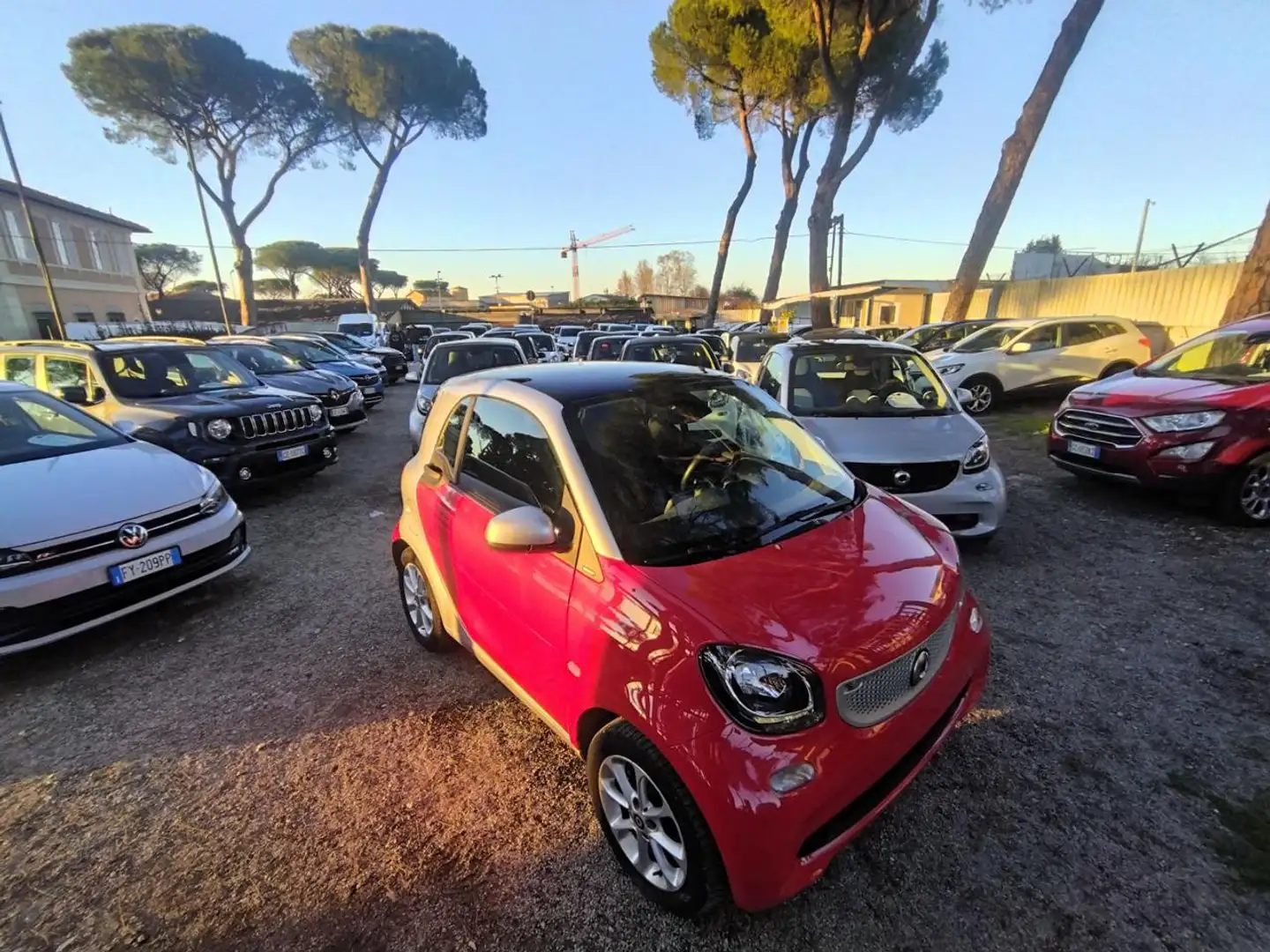 smart forTwo 1.0cc PASSION 71cv TETTO PANORAMICO BLUETOOTH Red - 1