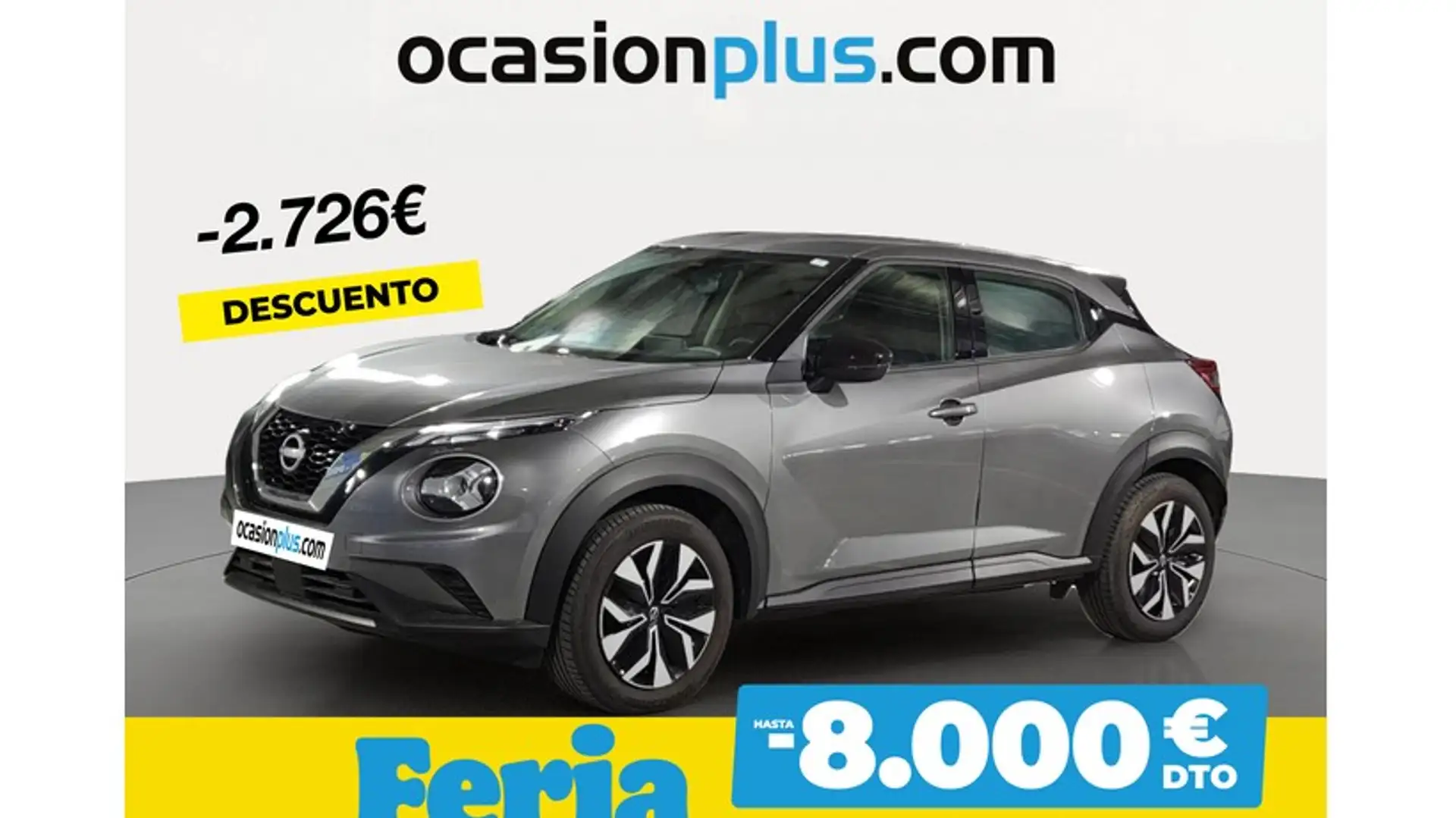 Nissan Juke 1.0 DIG-T Acenta 4x2 114 Gris - 1