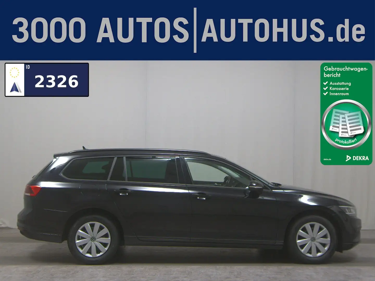 Volkswagen Passat Var. 2.0 TDI Navi LED PDC RfK ACC SHZ Schwarz - 1