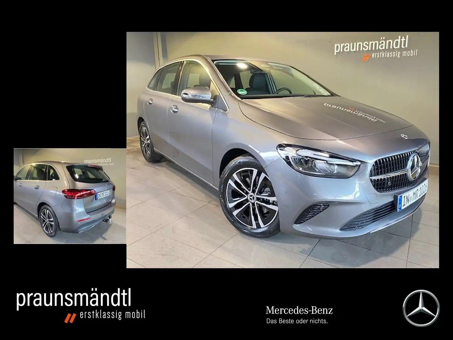 Mercedes-Benz B 200 Progressive LED/Tot/AHK/Kamera/MBUX/ele.He Gris - 1