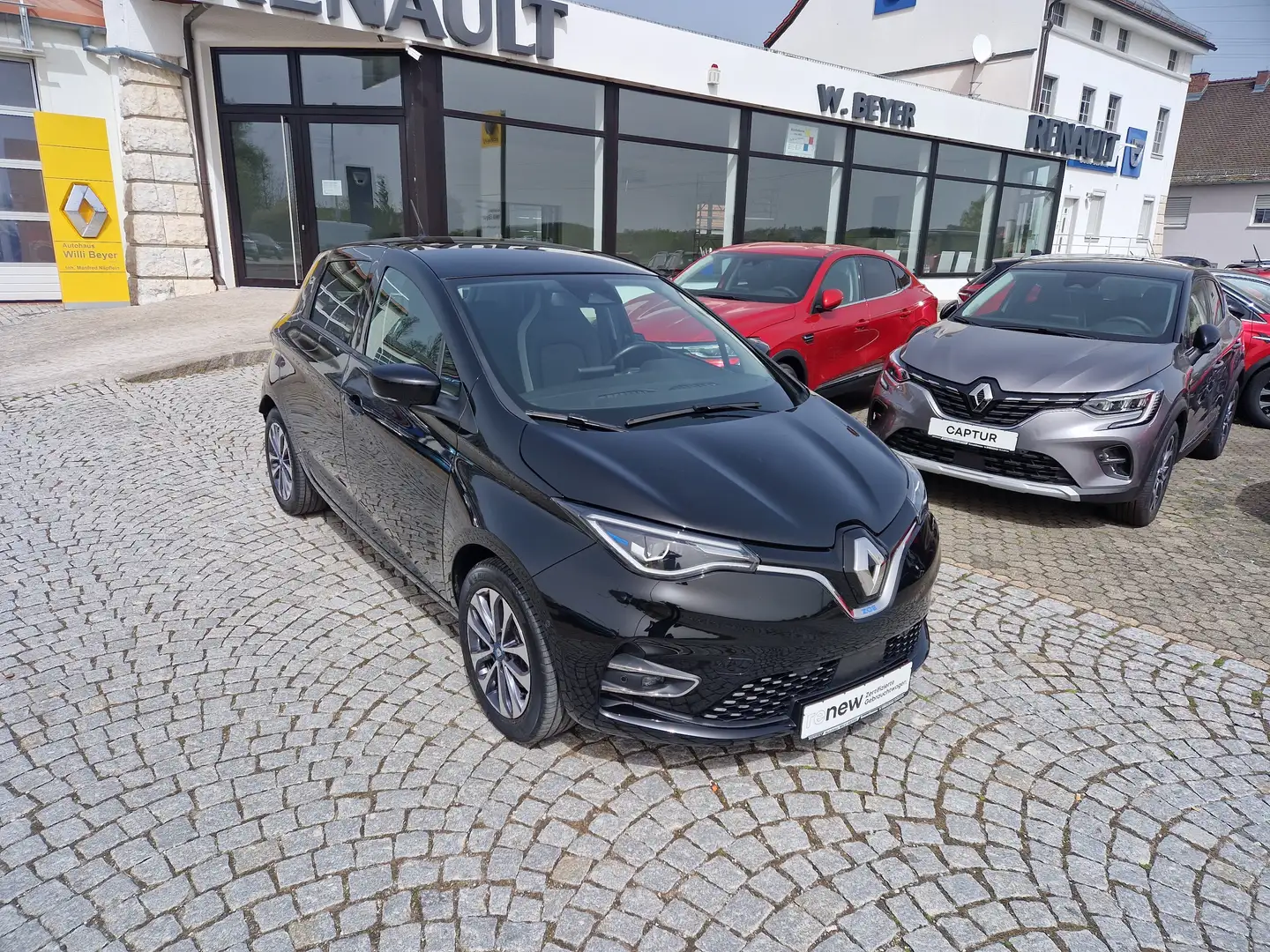 Renault ZOE Intens Z.E. 50 Batteriemiete Zwart - 1