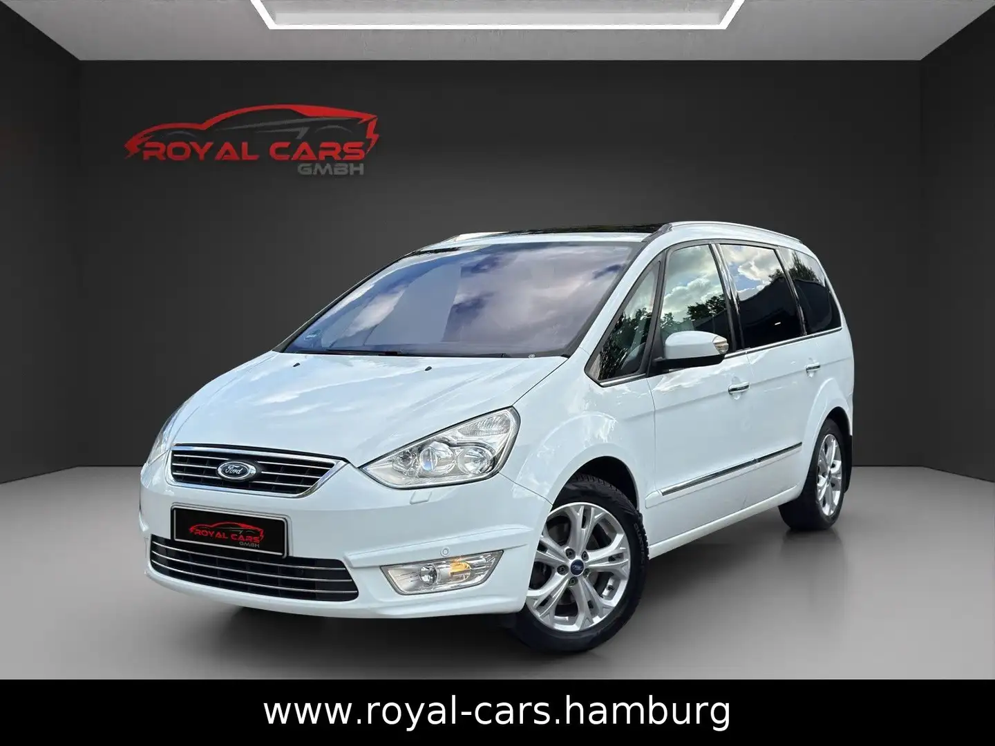 Ford Galaxy Titanium NAVI*PANO*XENON*MEMORY*7-SITZER Weiß - 1