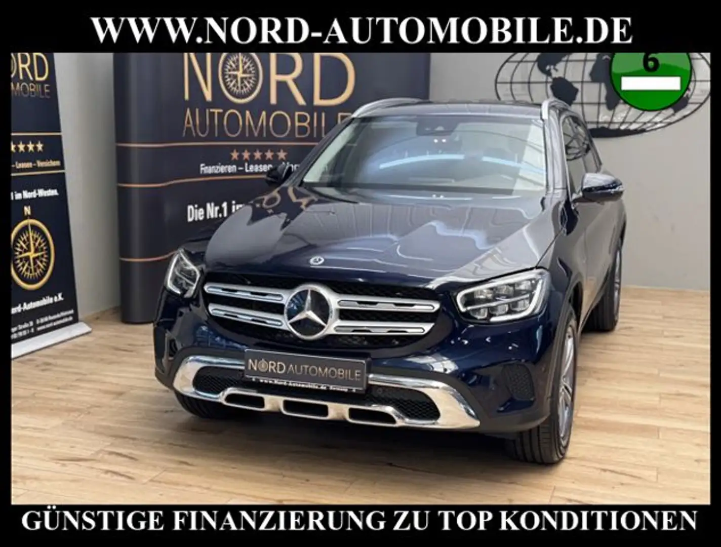 Mercedes-Benz GLC 300 e 4MATIC *LED*AHK*KAMERA*MBUX+*18Z* Bleu - 1