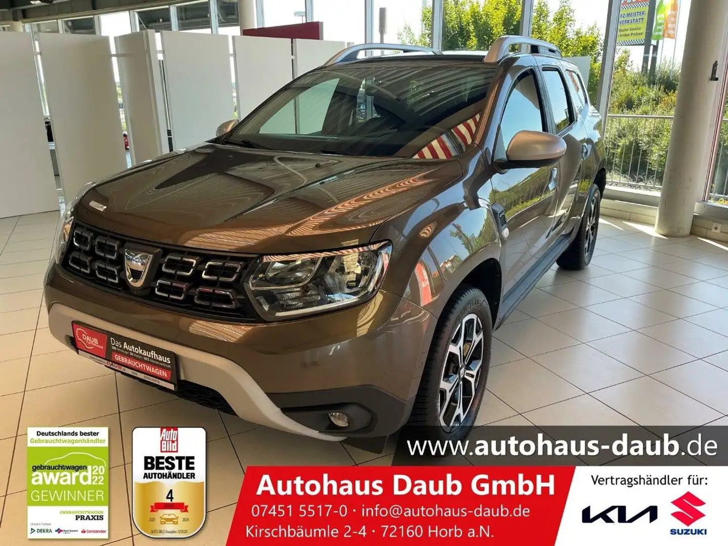 Dacia Duster II II 1.3 TCE 150 Prestige+4WD+Navi+AHK++ Braun - 1