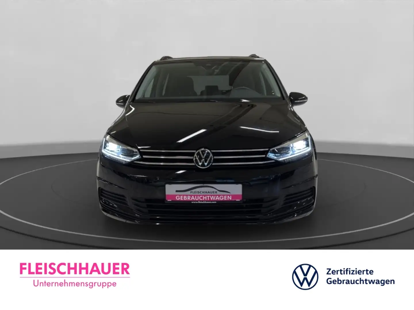 Volkswagen Touran Comfortline 1.5 TSI DSG+Navi+LED+Kamera+ACC+VC Schwarz - 2