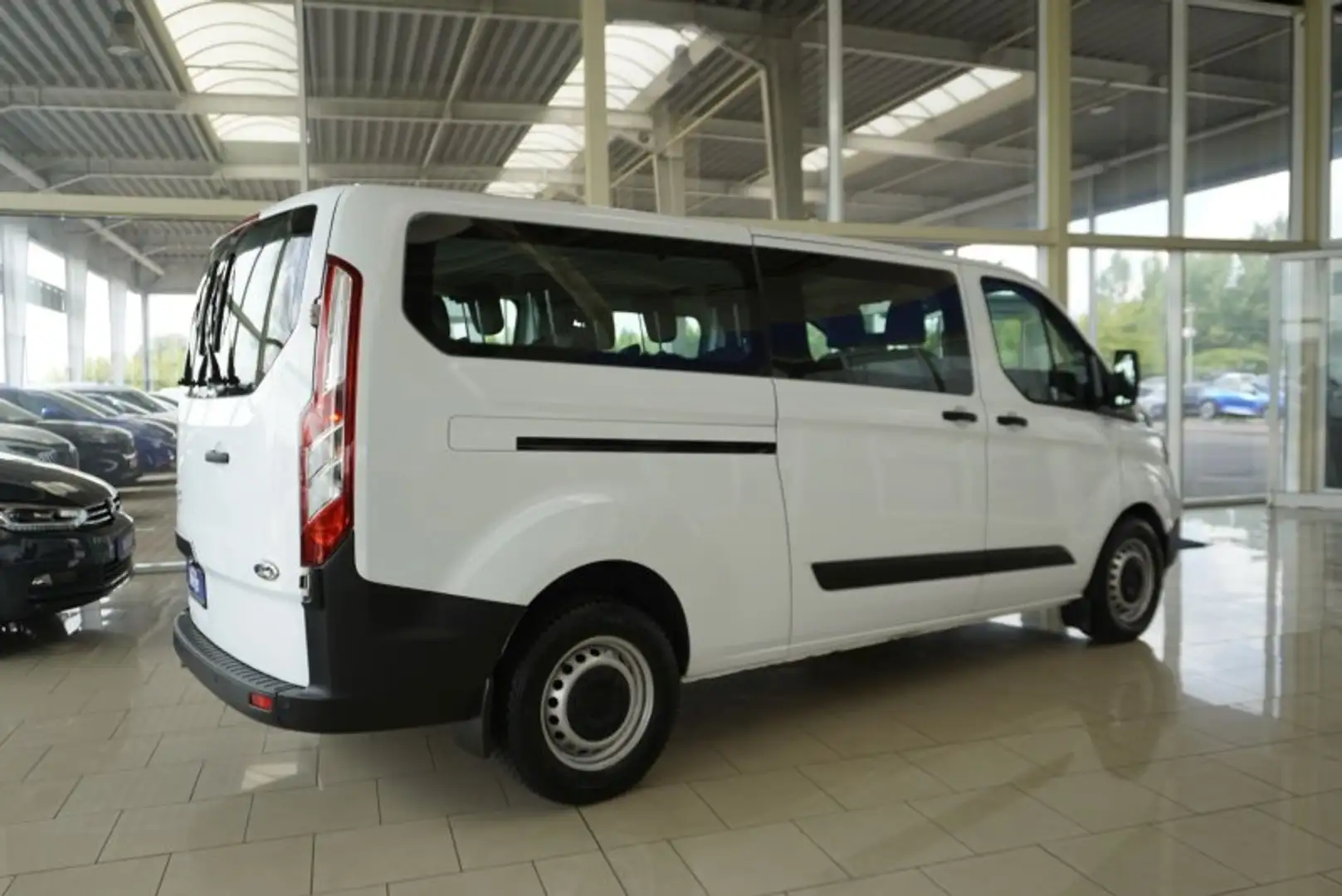 Ford Transit Custom Transit Custom L2 2.0TDCi Aut.9-Sitzer/Standhz/Kam Blanc - 2