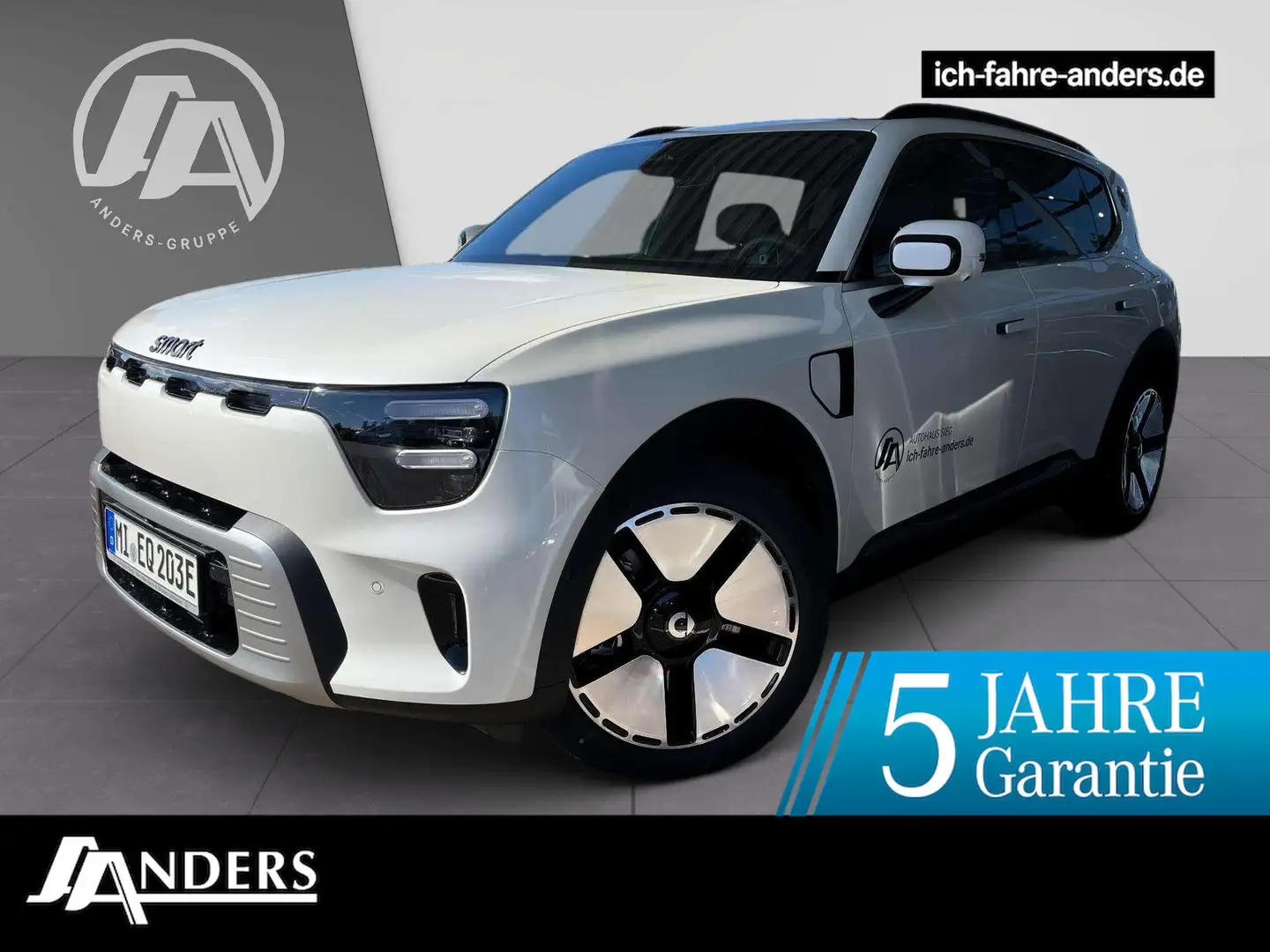 smart #5 Premium Edi.+360°+Bel.Sitz+Distronic+HUD+LED Blanco - 1