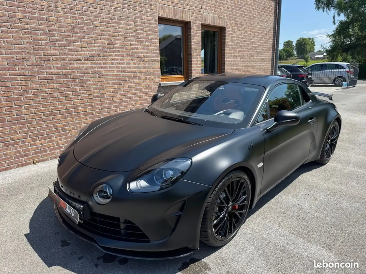Alpine A110 a110s noir mat 2025 pack aero microfibre garantie 02-2030 ppf complet Zwart - 1
