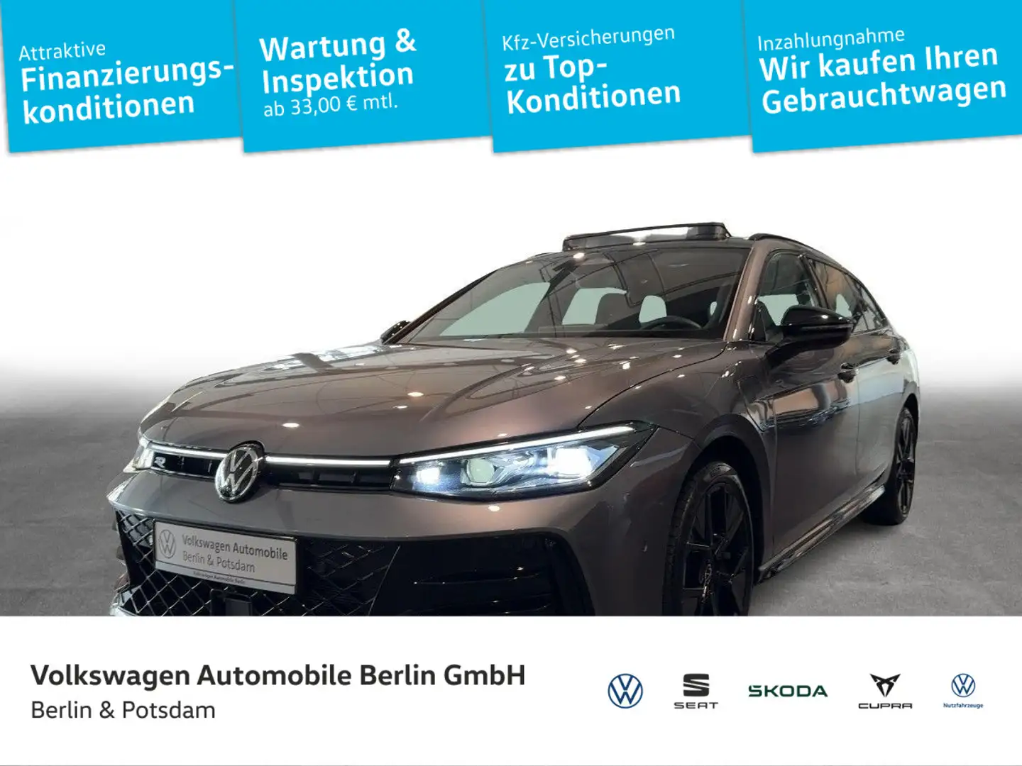 Volkswagen Passat Variant 1.5TSI DSG eHybrid R-Line P-DACH Grau - 1