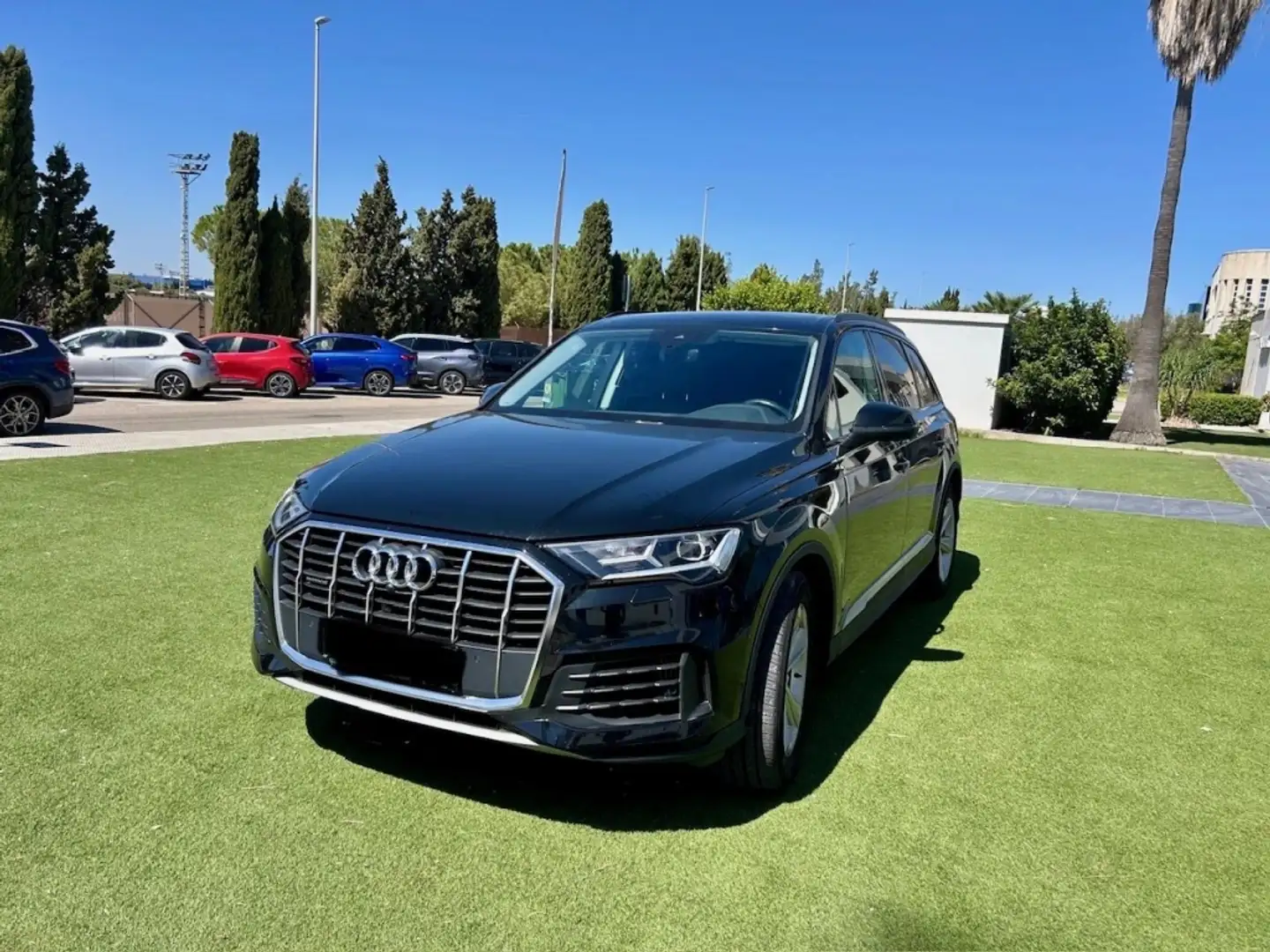Audi Q7 55 TFSIe quattro tiptronic Negro - 2