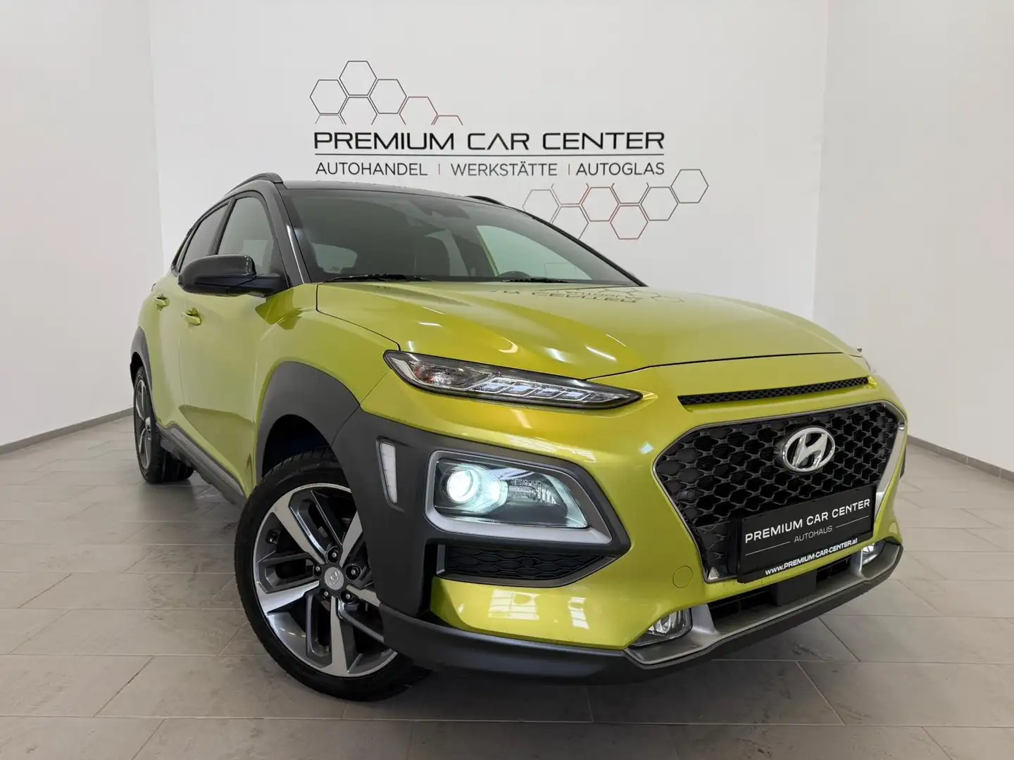 Hyundai KONA Pure 2WD VOLL-LED / TEILLEDER / NAVI / SITZHZG. Grün - 1