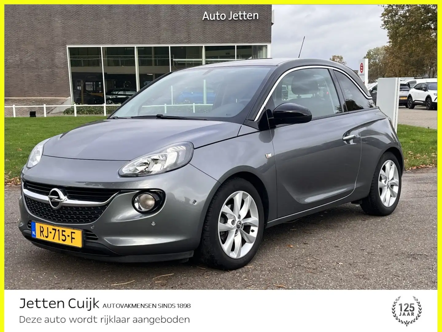 Opel Adam 1.0 Turbo Unlimited - RIJKLAAR - Gris - 1