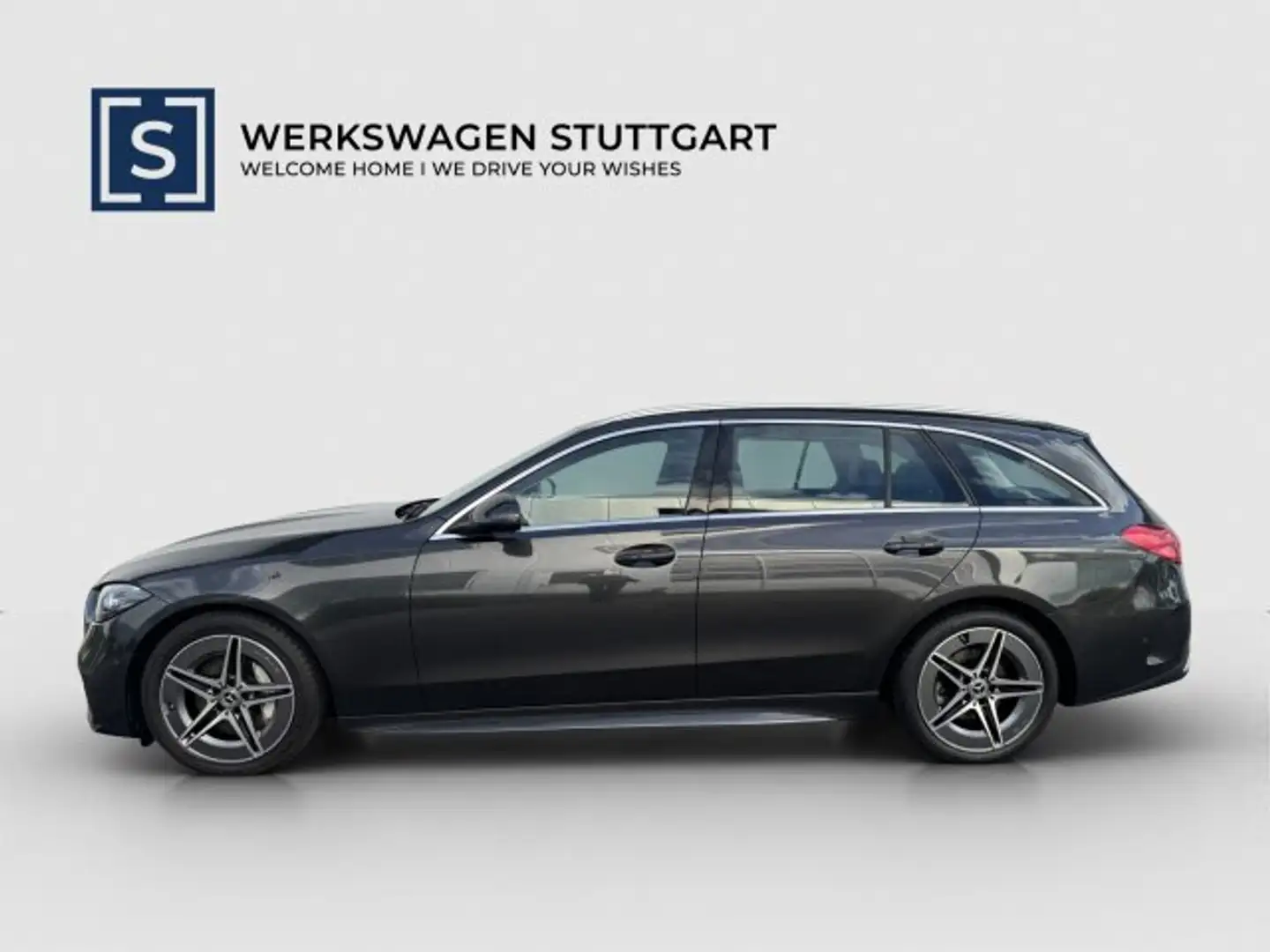 Mercedes-Benz C 220 C 220 d T AMG 9G AHK PanoSD LED Totwin Kam Ambie Grau - 2