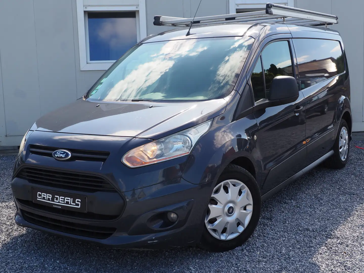 Ford Transit Connect 1.6 TDCi GARANTIE **LONG CHASSIS *AIRCO*TREKHAAK** Gris - 2