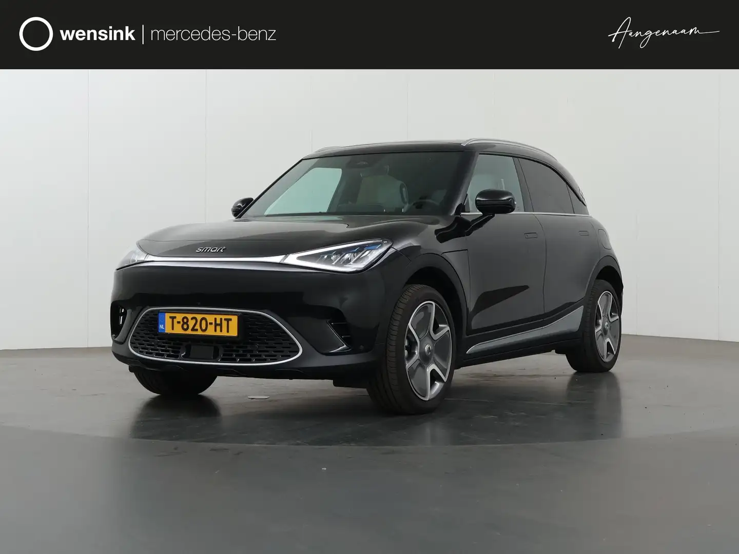 smart #1 Pro+ | 420 KM rijbereik | 7.4 kWh | Panoramadak | Zwart - 1
