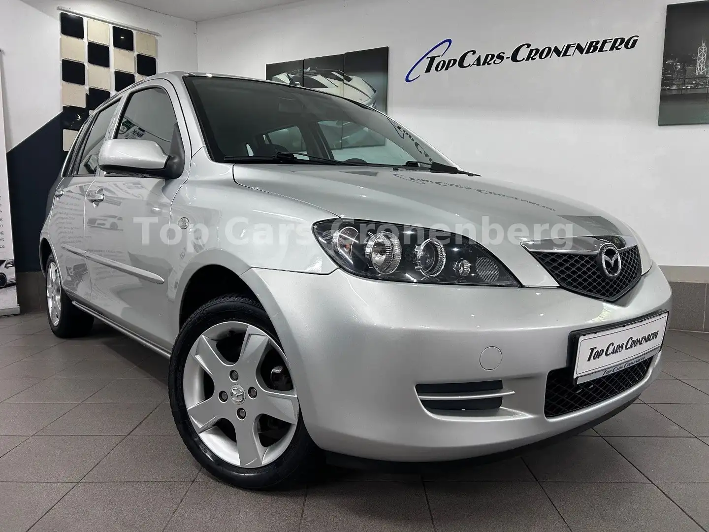 Mazda 2 Lim. 1.4 Active*Automatik*Klima*Alus*TÜV NEU* Silber - 1