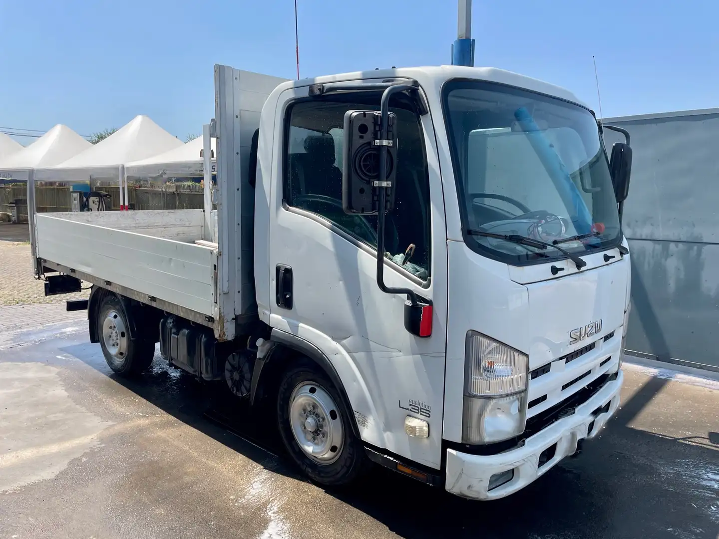 Iveco Massif ISUZU L35 cassone fisso portata 12 qli Beyaz - 1