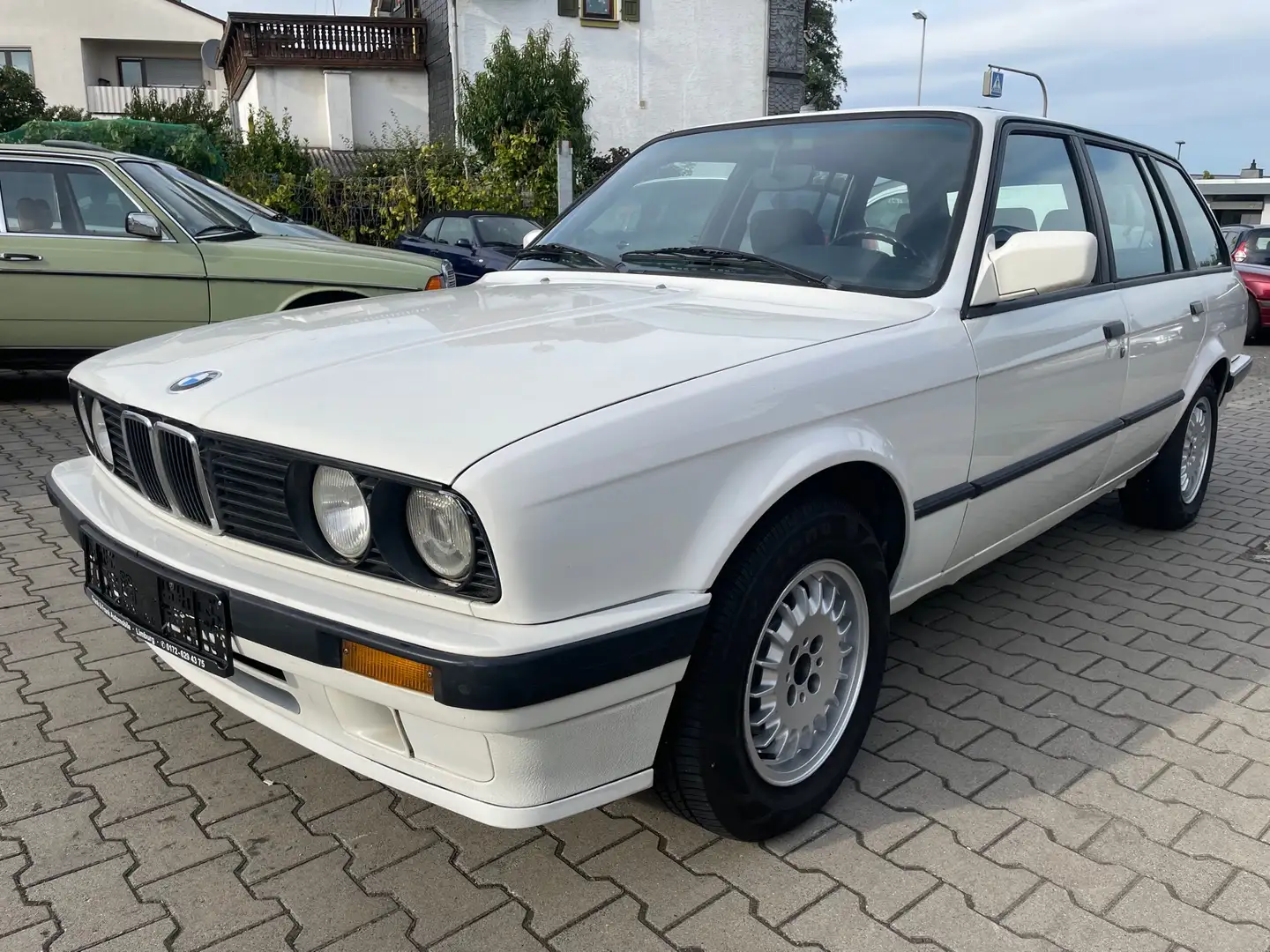 BMW 318 318i touring, E30, Klima, Schiebedach, H-Zulassung Weiß - 1
