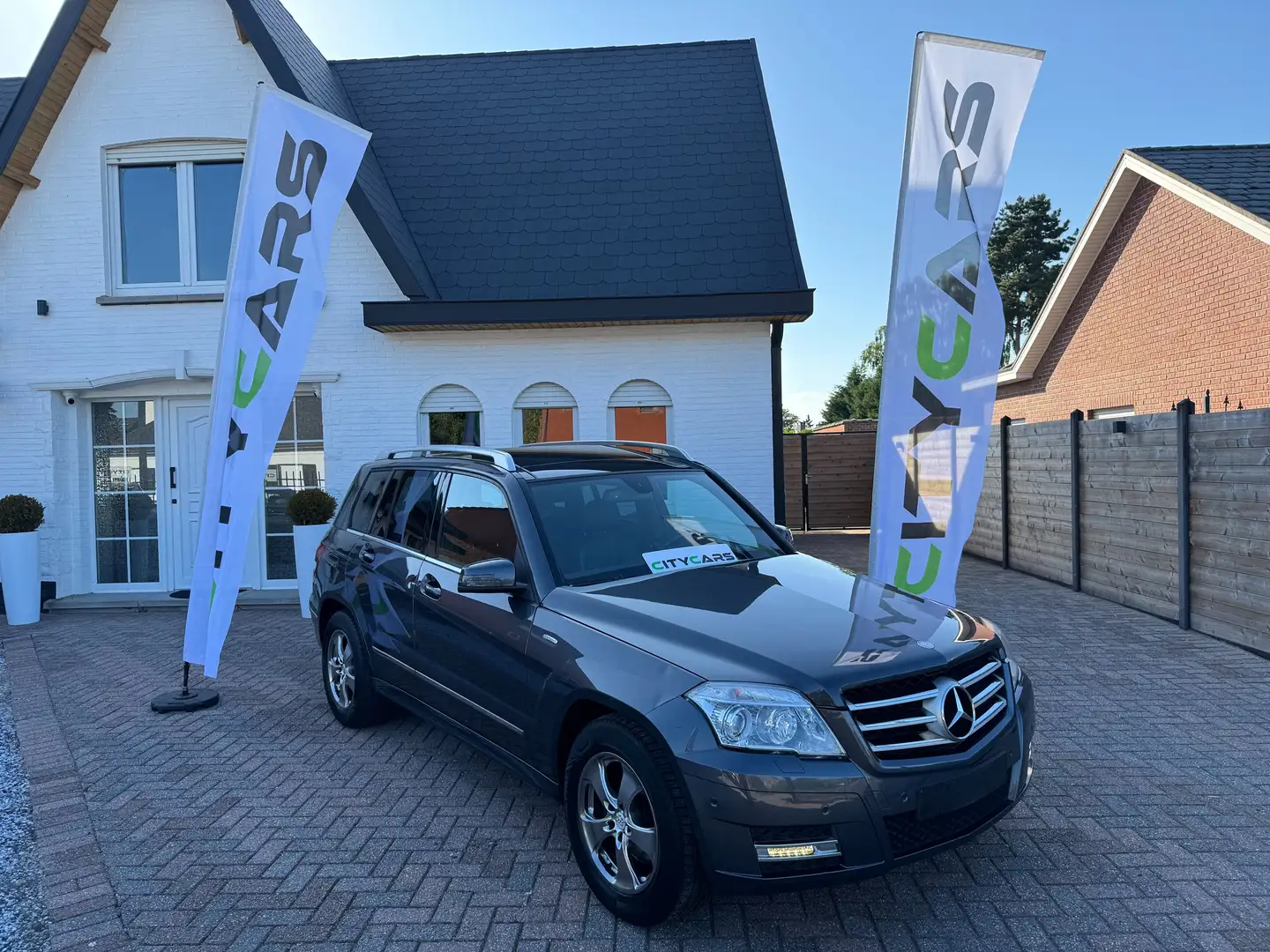 Mercedes-Benz GLK 200 CDI 2WD BE AUTOM-PANO ROOF-TECHNICAL INSPECT OKAY! Gris - 1