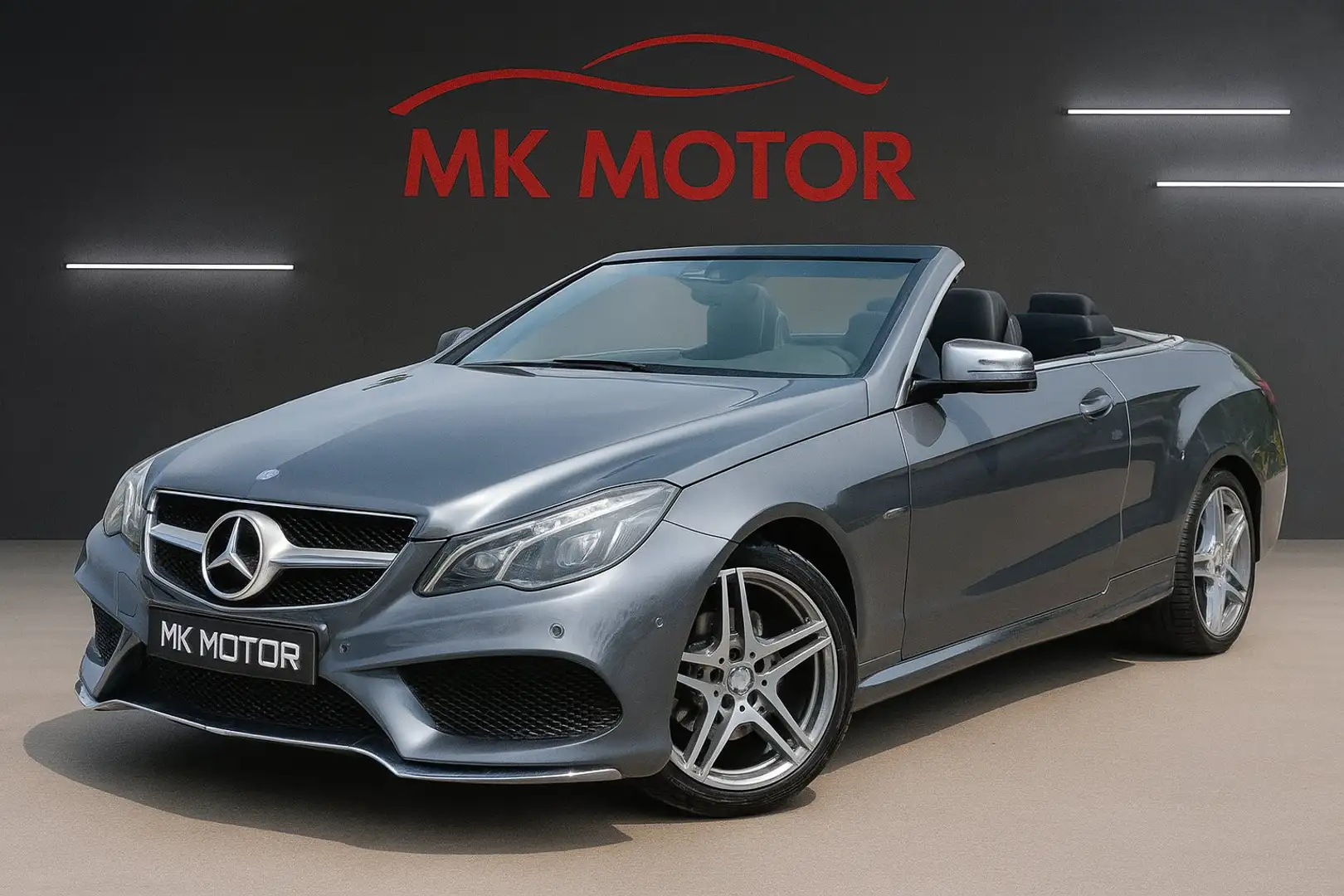 Mercedes-Benz E 220 🟢CABRIOLET 163CV PACK AMG - FULL OPTIONS Сірий - 1