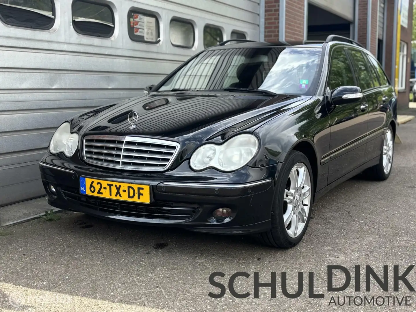 Mercedes-Benz C 200 Combi CDI Elegance AUTOMAAT|CRUISE CONTROLE Zwart - 2