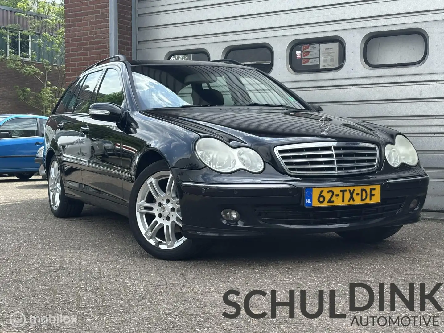 Mercedes-Benz C 200 Combi CDI Elegance AUTOMAAT|CRUISE CONTROLE Zwart - 1